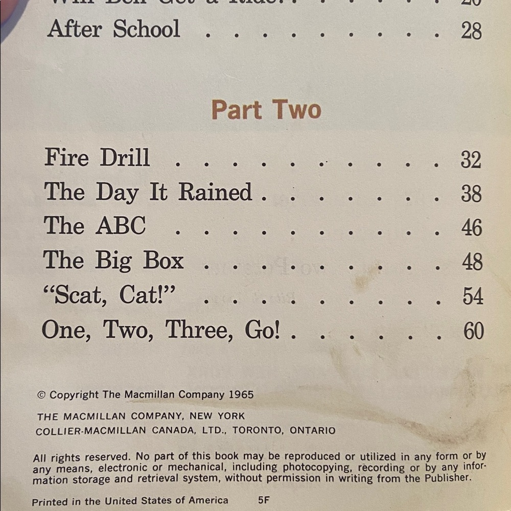 📚1965 Rare! Around the City By The Bank Street Readers College of Education - Picture 5 of 10